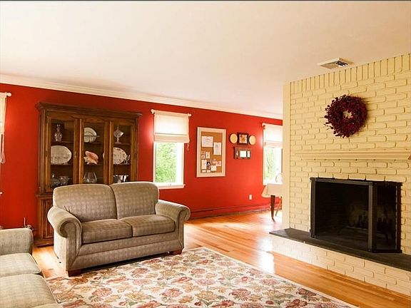 Living Room with Fireplace