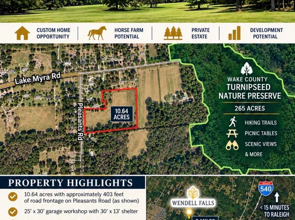 0 Pleasants Rd, Wendell, NC 27591