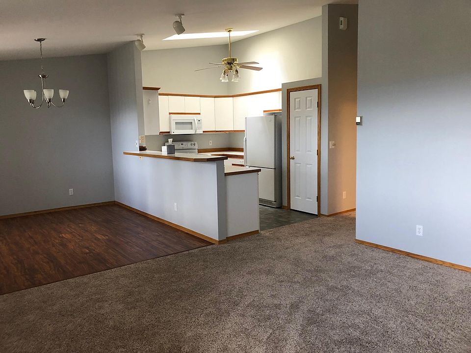 Kitchen, Dining (from living room)