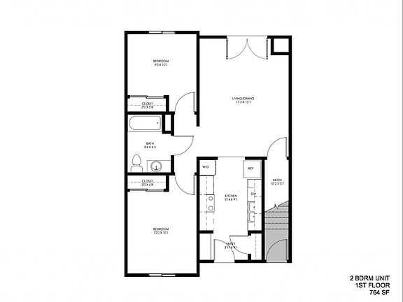 1st level floor plan