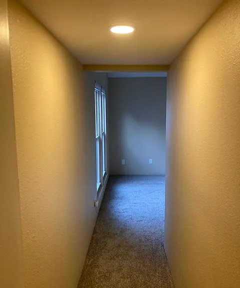 Hall in master bedroom suite