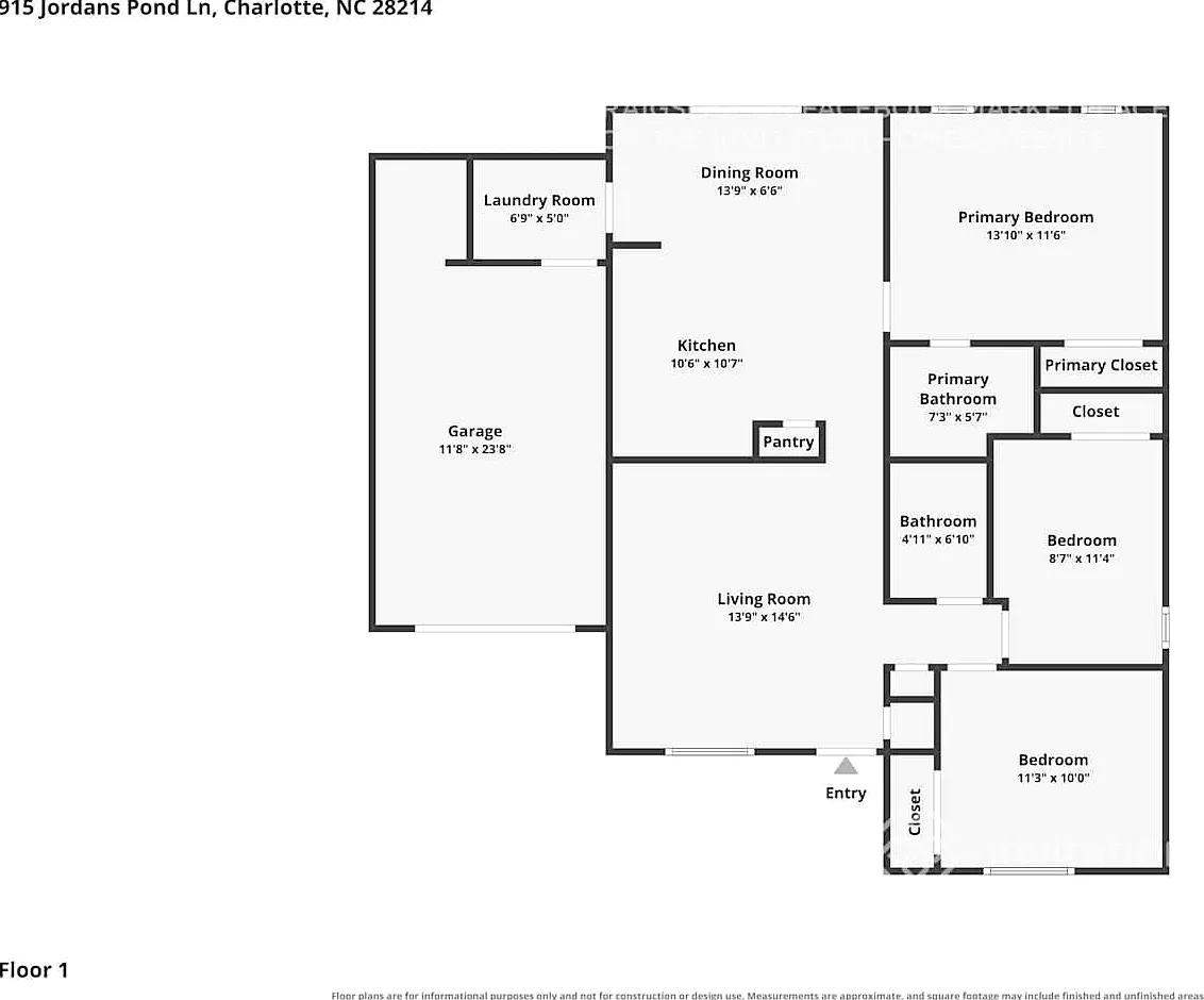 915 Jordans Pond Ln Charlotte, NC 28214 — Photo 2