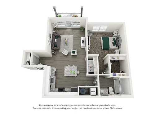 Floor plan The George