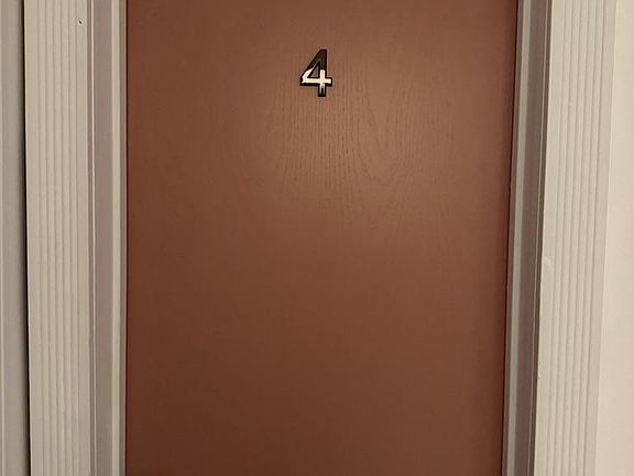 Room 4 Door from the Hallway