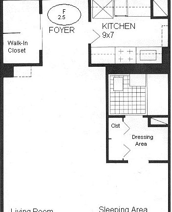 2nd image of 400 Central Park W APT 12F