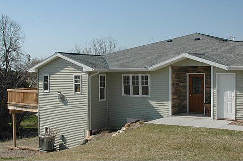 Streetview of Front Door and Deck