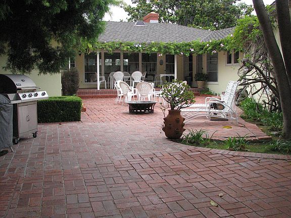 back Patio looking toward home.