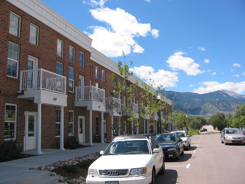 Balcony View of Pikes Peak