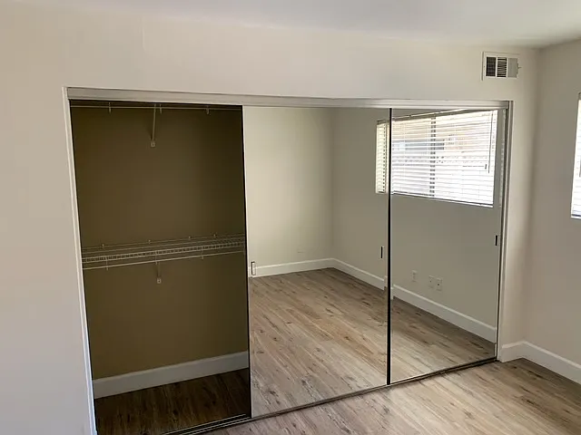 Room 1 closet area