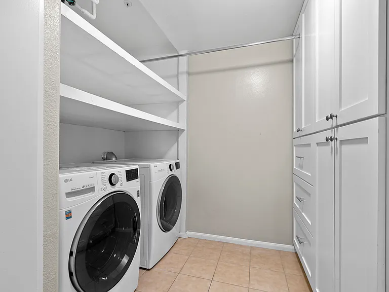 Laundry Room (Note: Front-loading washer dryer included)
