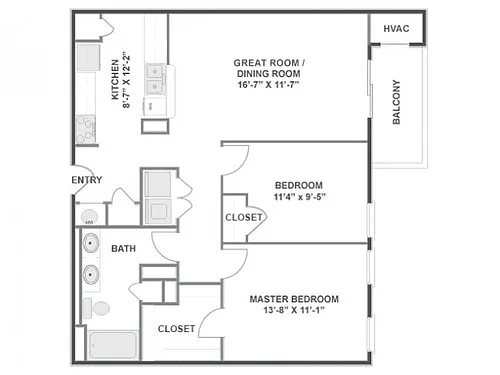 Floor plan Cypress Point