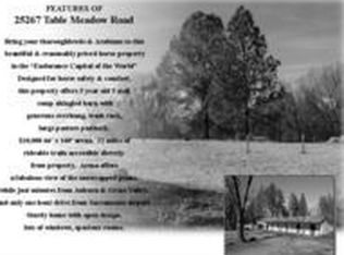 25267 Table Meadow Rd, Auburn, CA 95602