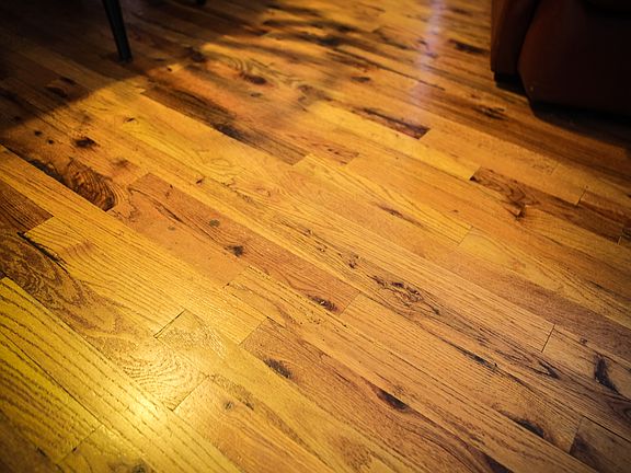 Wood flooring in 2nd unit