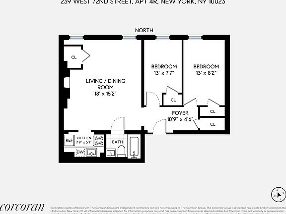 2nd image of 239 W 72nd St APT 4R