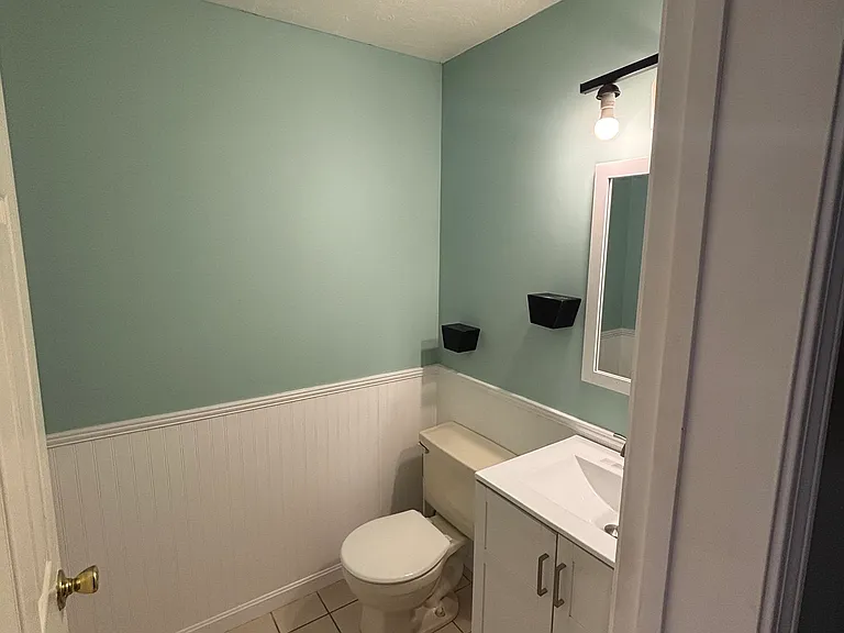 Half Bath off of Kitchen
