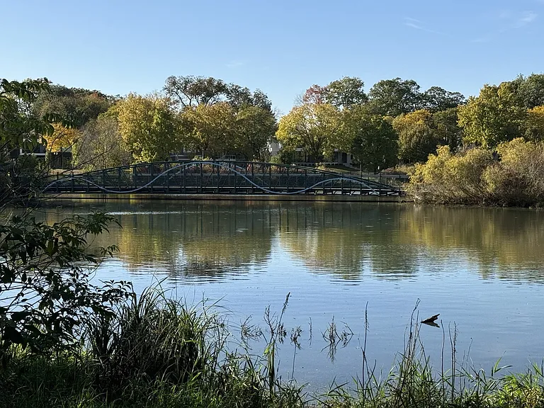 Lake Harriet Bridge and Scenic Views