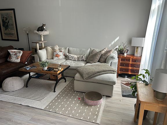 open concept living room