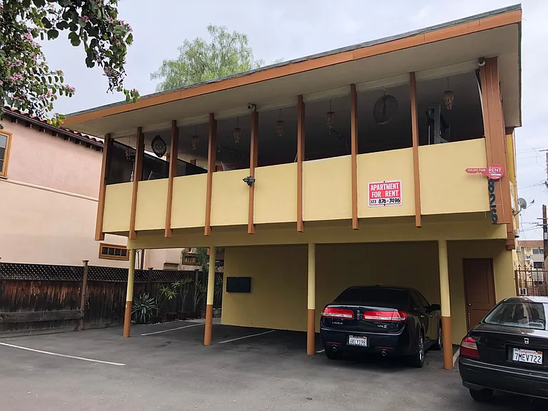 Front of building