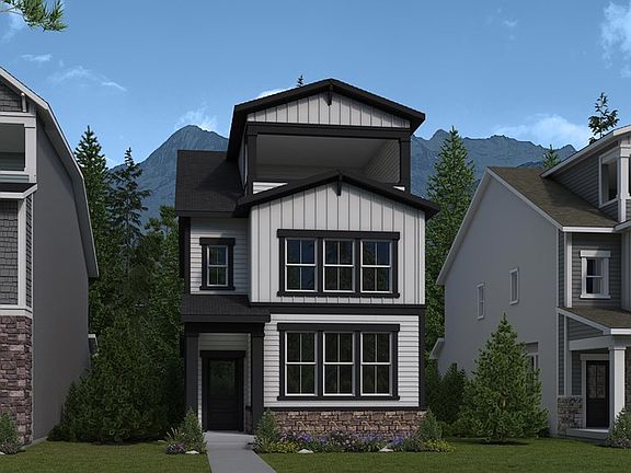 The Eagleview - C Exterior - Optional Roof Deck