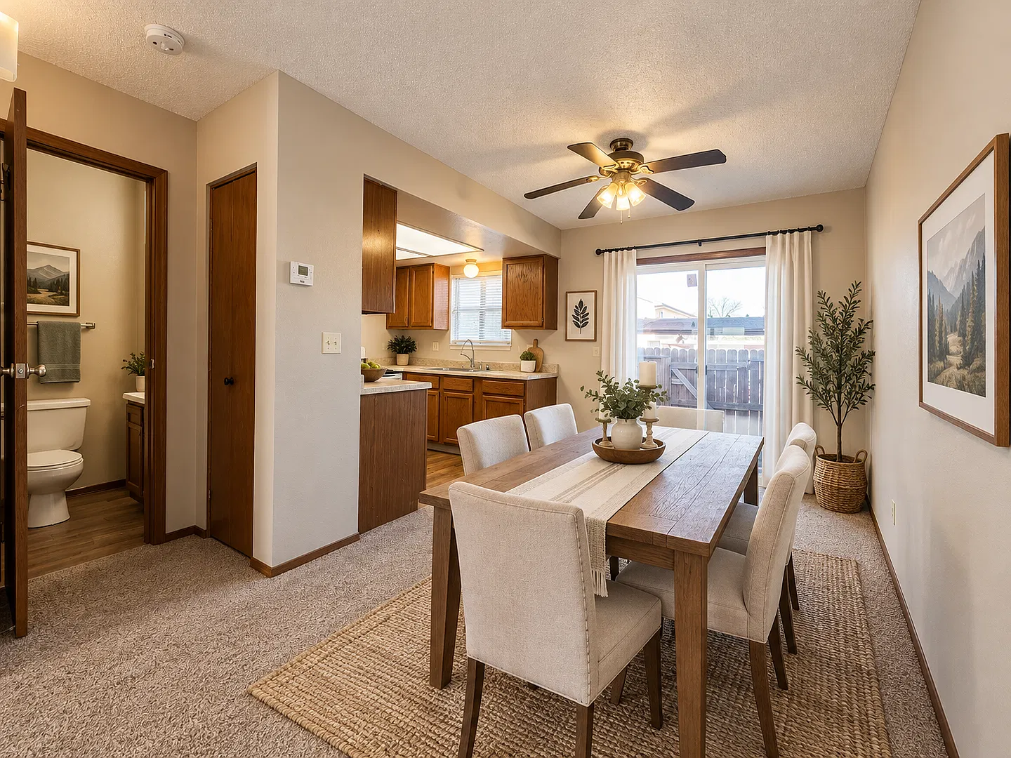 Comfort Meets Convenience | 2 Bedrooms, Fireplace & Private Outdoor Space — Photo 2