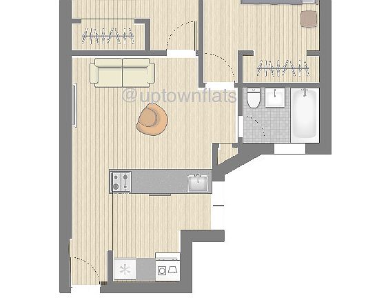 2nd image of 56 W 127th St #22B