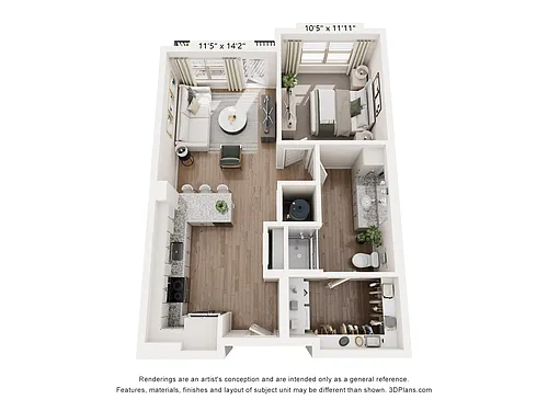 Floor plan A2 - Navy ALT