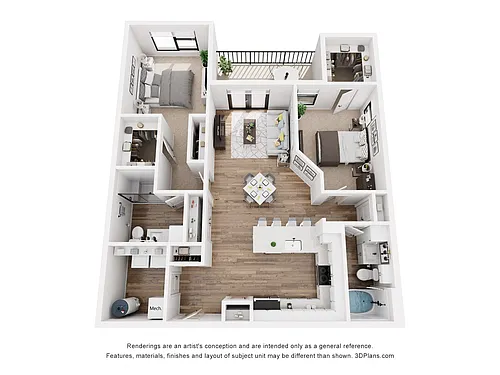 Floor plan Bayfront