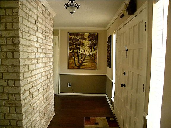 The entrance.