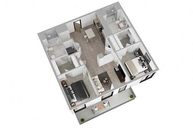 Floor plan 2B09