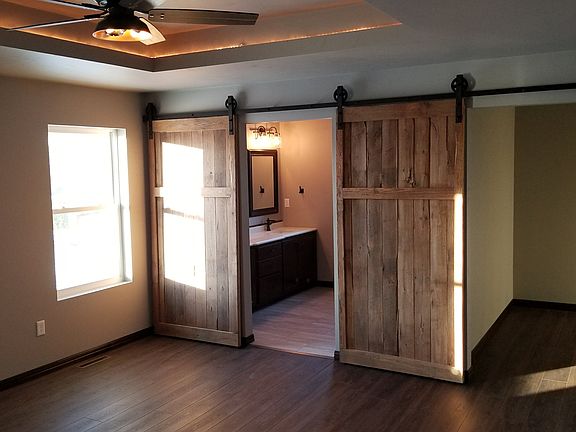 Custom reclaimed t&g barn doors