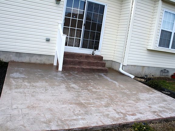 Stamped Concrete Patio