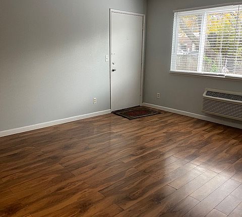 Living Room with A/C unit