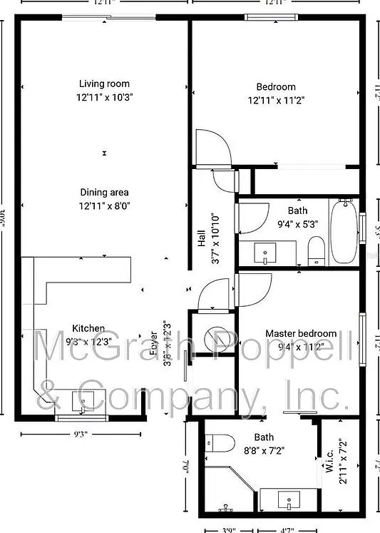 2 bed, 2.0 bath, 1041 sqft, $2,450 — Photo 3