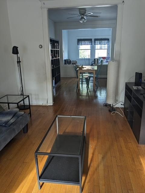 View from LR to dining room.