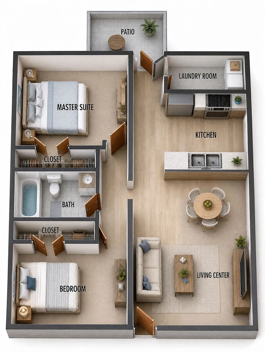 Floor plan The Iris