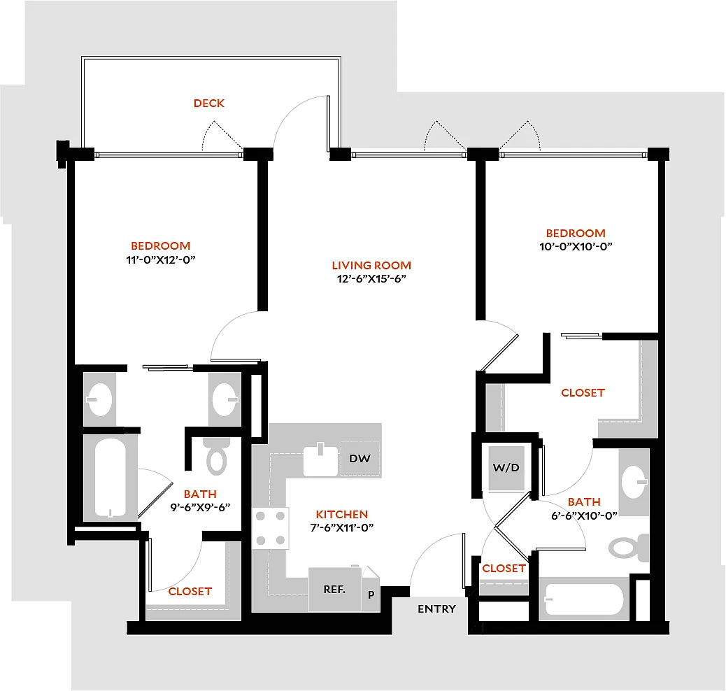 Floor plan 2G