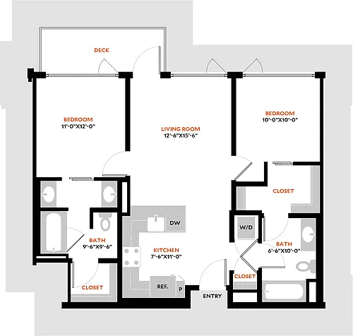 Floor plan 2G
