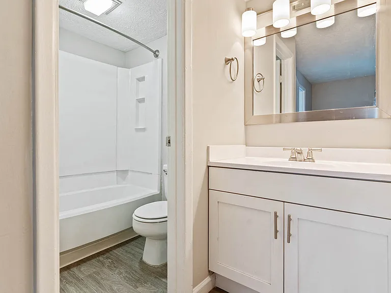 Updated bathrooms
