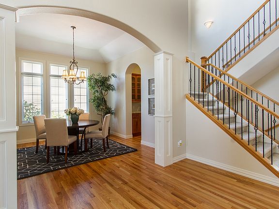 Newly refinished hardwoods