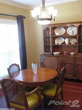 Cozy formal dining or second living area