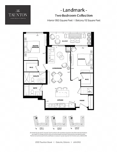 Floor plan Landmark