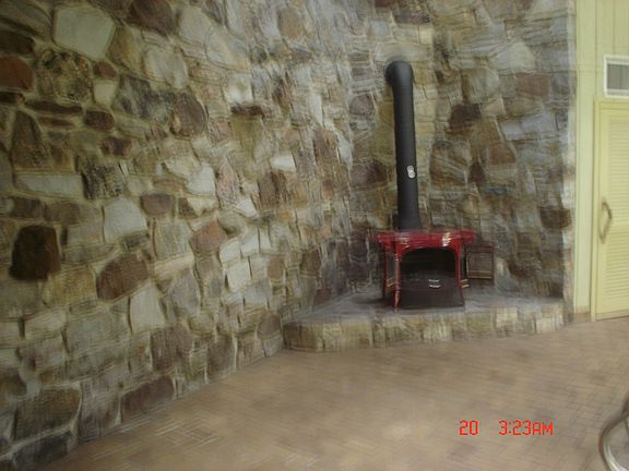 Pool Room - Wood Burning Stv