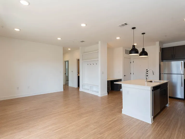 Living Room with Hard Surface Flooring