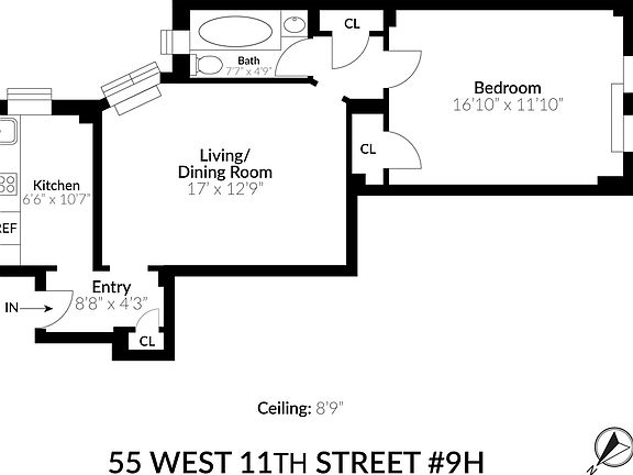 2nd image of 55 W 11th St APT 9H