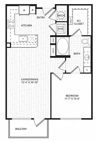 Floor plan A43-80