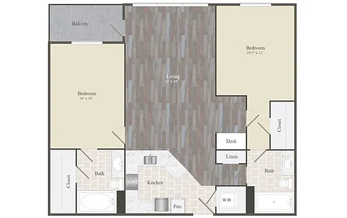 Floor plan B