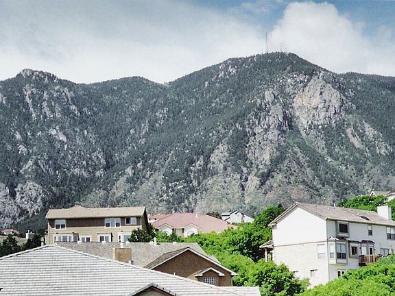 View of Cheyenne Mountain