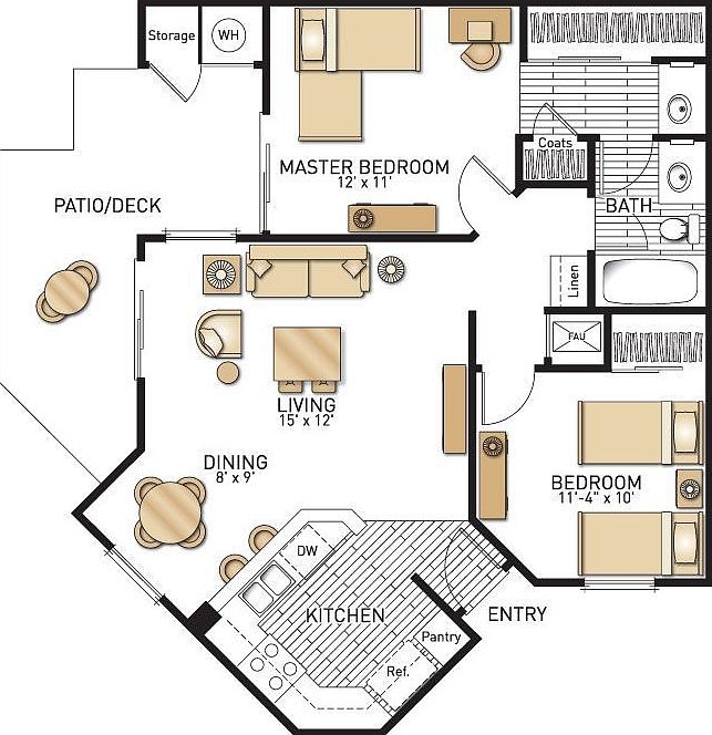 Apartment floor plan