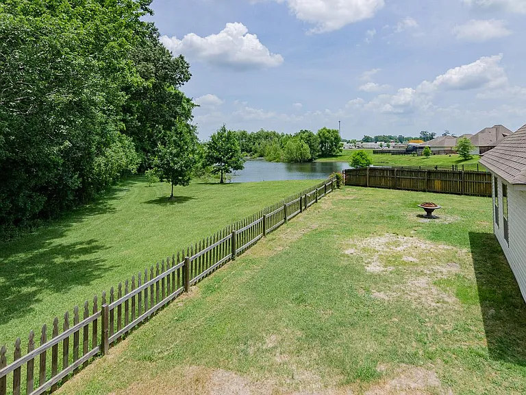 Backyard area.