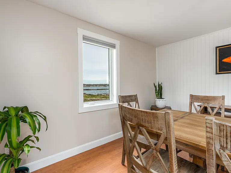 The second floor dining room